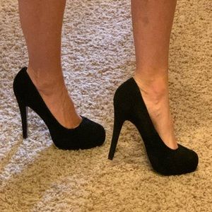 Suede Steve Madden Heels SZ 8